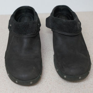 Merrell black clogs mules size 11